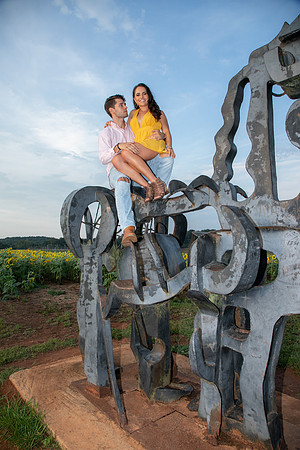 Southern & Rhett - Sunflower Field at the Iron Horse