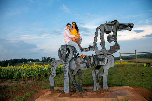 Southern & Rhett - Sunflower Field at the Iron Horse