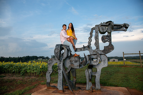 Southern & Rhett - Sunflower Field at the Iron Horse