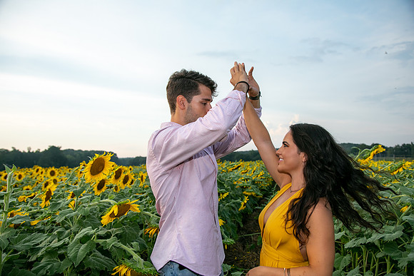 Southern & Rhett - Sunflower Field at the Iron Horse