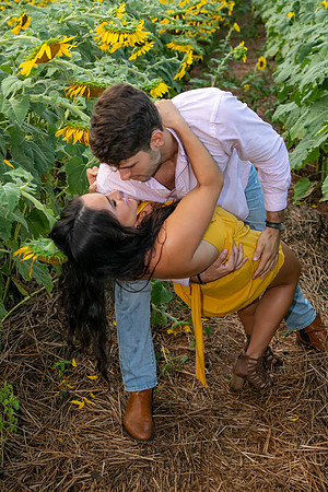 Southern & Rhett - Sunflower Field at the Iron Horse