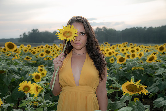 Southern & Rhett - Sunflower Field at the Iron Horse