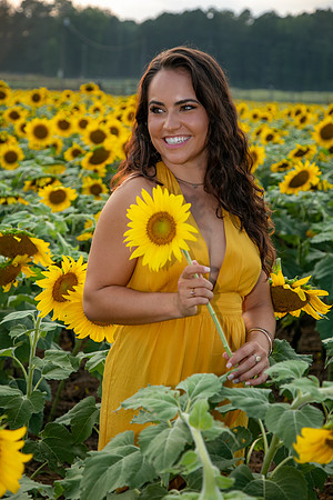Southern & Rhett - Sunflower Field at the Iron Horse