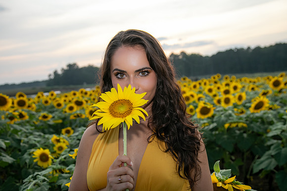 Southern & Rhett - Sunflower Field at the Iron Horse