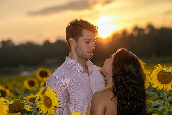 Southern & Rhett - Sunflower Field at the Iron Horse