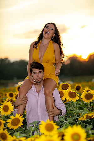 Southern & Rhett - Sunflower Field at the Iron Horse
