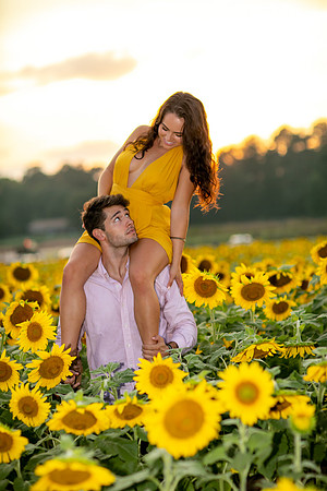 Southern & Rhett - Sunflower Field at the Iron Horse