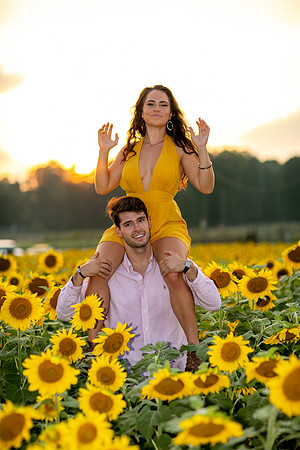 Southern & Rhett - Sunflower Field at the Iron Horse
