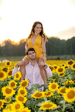Southern & Rhett - Sunflower Field at the Iron Horse