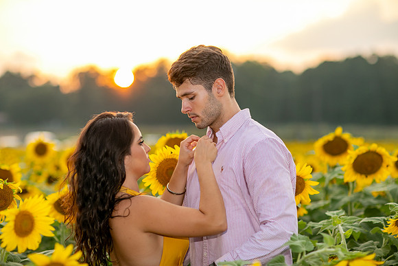 Southern & Rhett - Sunflower Field at the Iron Horse