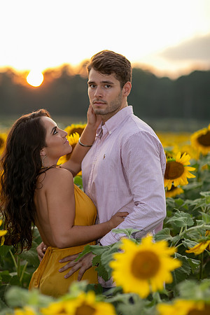 Southern & Rhett - Sunflower Field at the Iron Horse