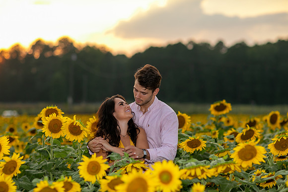 Southern & Rhett - Sunflower Field at the Iron Horse