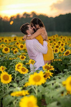 Southern & Rhett - Sunflower Field at the Iron Horse
