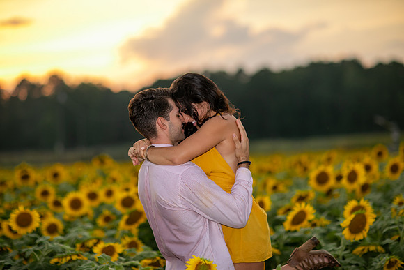 Southern & Rhett - Sunflower Field at the Iron Horse