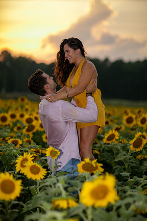 Southern & Rhett - Sunflower Field at the Iron Horse