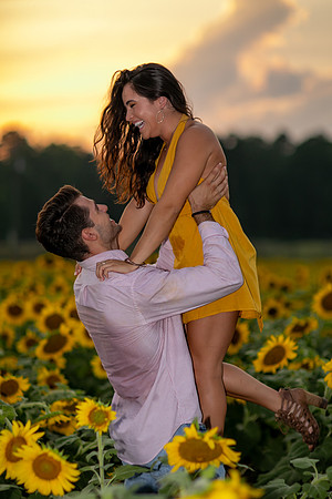 Southern & Rhett - Sunflower Field at the Iron Horse