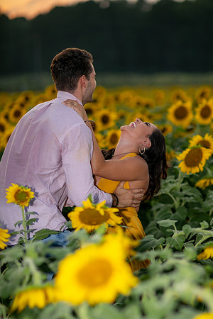 Southern & Rhett - Sunflower Field at the Iron Horse