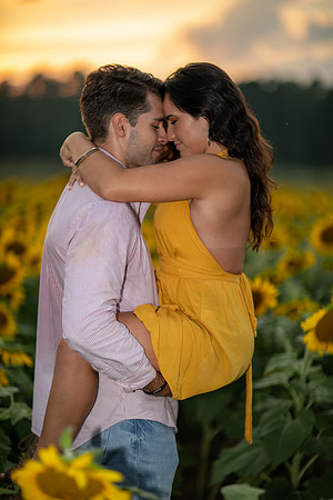 Southern & Rhett - Sunflower Field at the Iron Horse