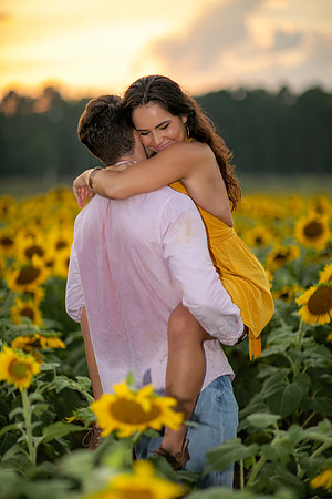 Southern & Rhett - Sunflower Field at the Iron Horse