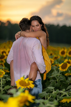 Southern & Rhett - Sunflower Field at the Iron Horse