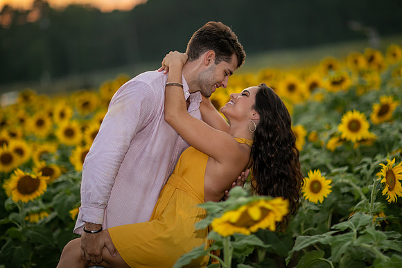 Southern & Rhett - Sunflower Field at the Iron Horse