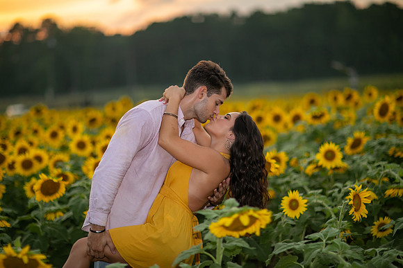 Southern & Rhett - Sunflower Field at the Iron Horse