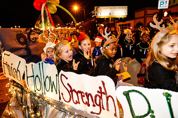 Athens Downtown Parade of Lights 2014