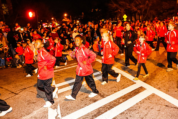 Athens Downtown Parade of Lights 2014