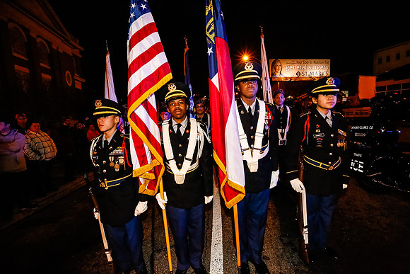 Athens Downtown Parade of Lights 2014