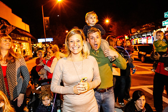 Athens Downtown Parade of Lights 2014