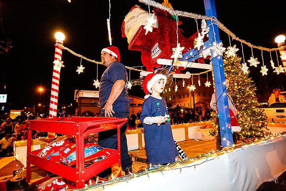 Athens Downtown Parade of Lights 2014