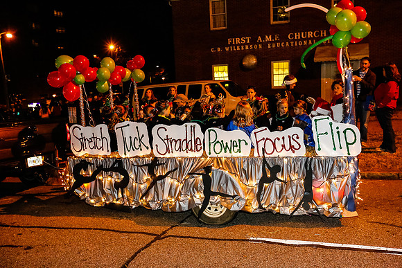 Athens Downtown Parade of Lights 2014