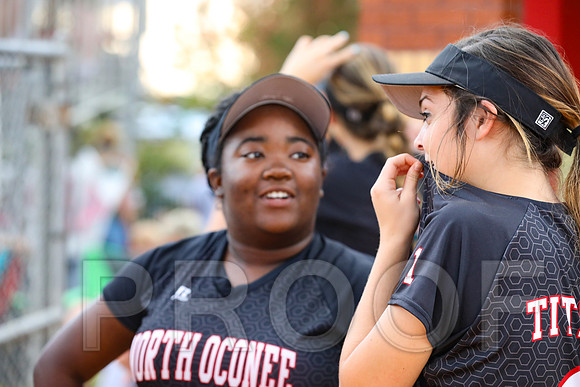 North Oconee Softball Senior Night