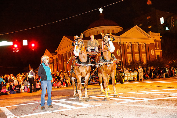 Athens Downtown Parade of Lights 2014