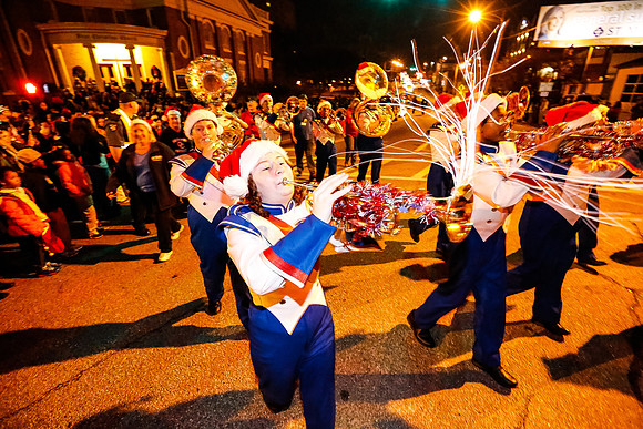 Athens Downtown Parade of Lights 2014