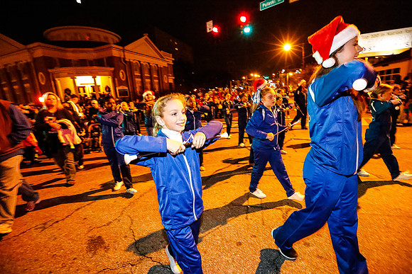 Athens Downtown Parade of Lights 2014