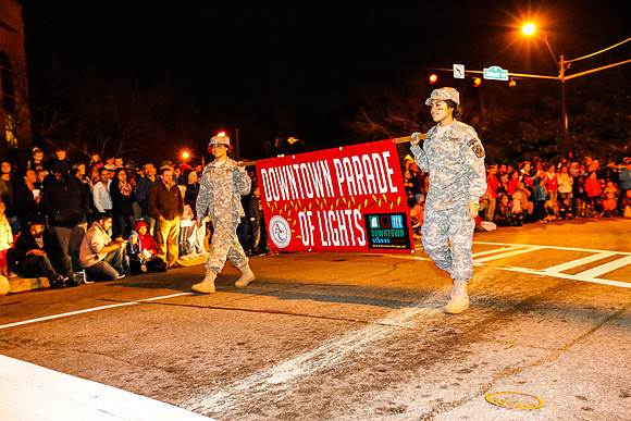 Athens Downtown Parade of Lights 2014