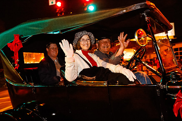 Athens Downtown Parade of Lights 2014