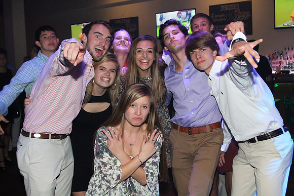 Phi Mu and Chi Omega Tumble and Fall Date Night