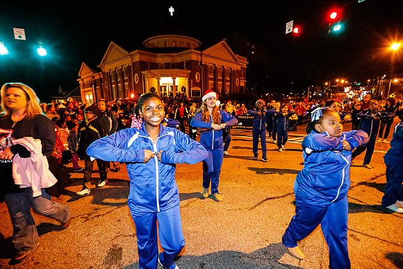 Athens Downtown Parade of Lights 2014