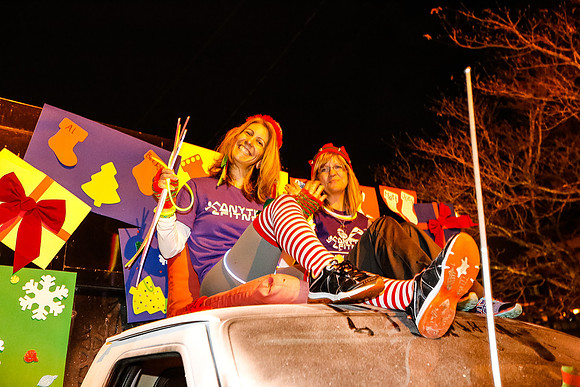 Athens Downtown Parade of Lights 2014