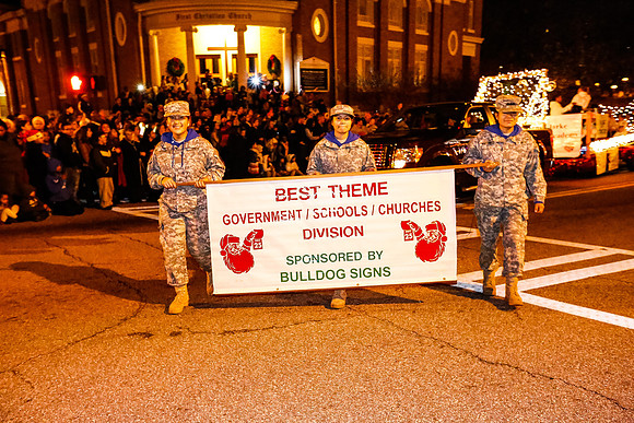 Athens Downtown Parade of Lights 2014
