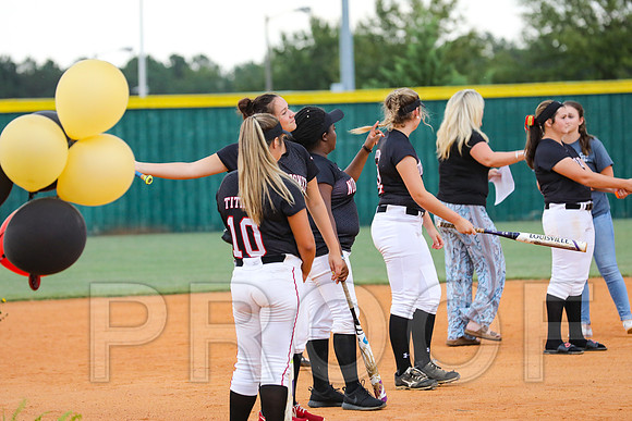 North Oconee Softball Senior Night