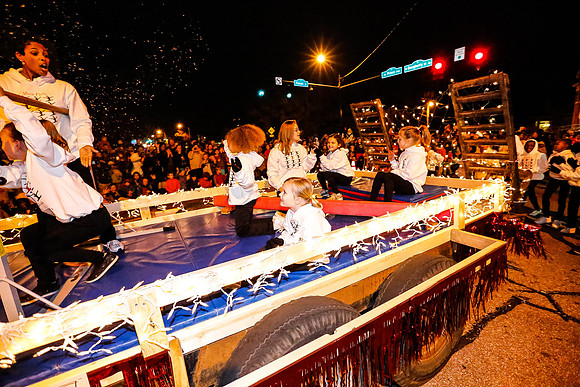 Athens Downtown Parade of Lights 2014