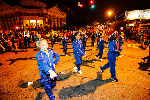 Athens Downtown Parade of Lights 2014