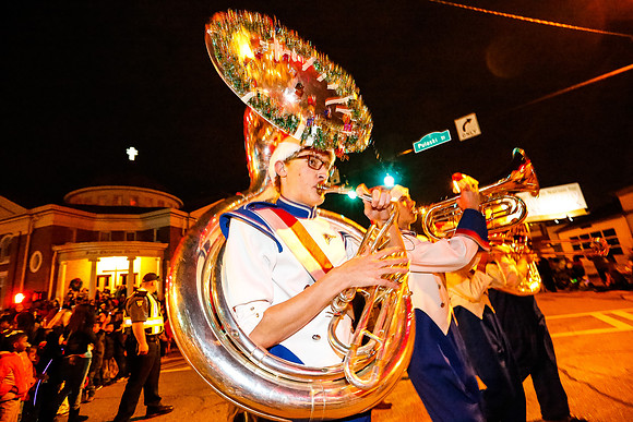 Athens Downtown Parade of Lights 2014