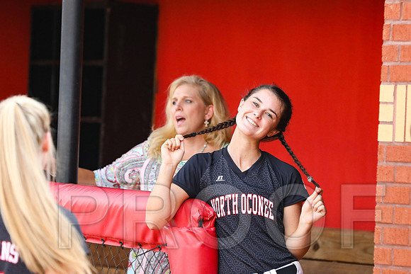 North Oconee Softball Senior Night