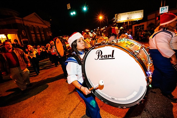 Athens Downtown Parade of Lights 2014