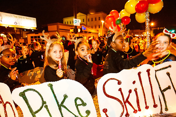 Athens Downtown Parade of Lights 2014