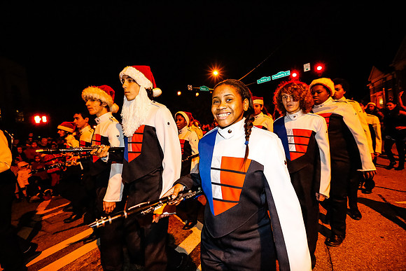 Athens Downtown Parade of Lights 2014